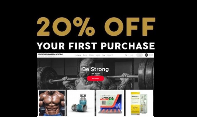 10% OFF for your First Order at IRONPHARM 10% OFF for your First Order at IRONPHARM