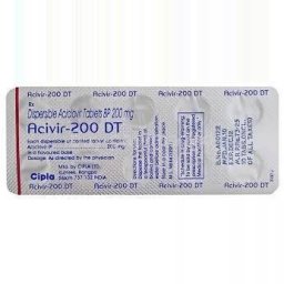 Acivir DT 200 mg