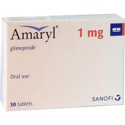Amaryl 1 mg  with Bitcoins