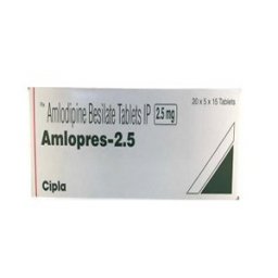 Amlopress 2.5 mg - Amlodipine - Cipla, India Amlopress 2.5 mg with Bitcoins