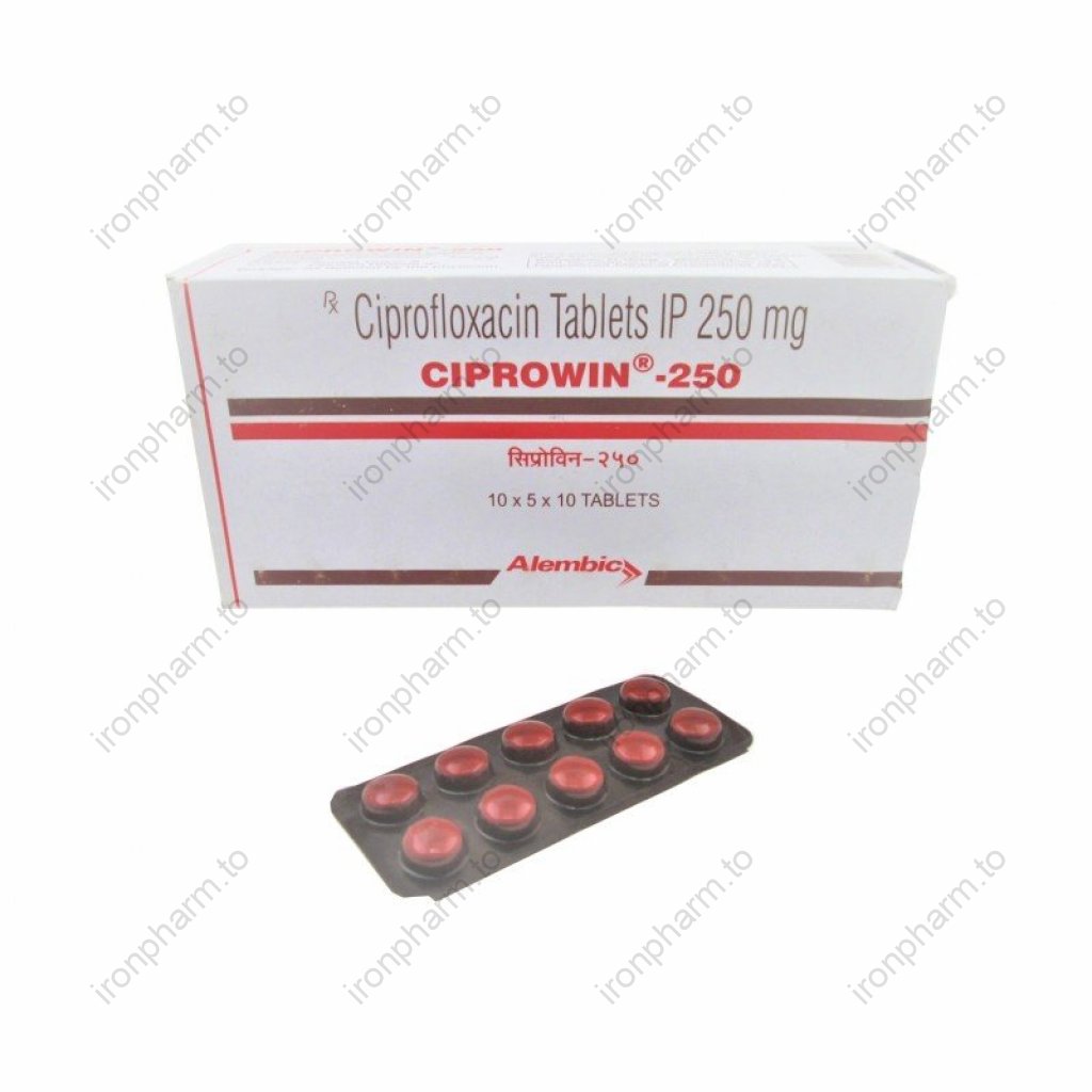 Ciprowin 250 mg - Ciprofloxacin - Alembic Ltd, India Ciprowin 250 mg - Ciprofloxacin - Alembic Ltd, India