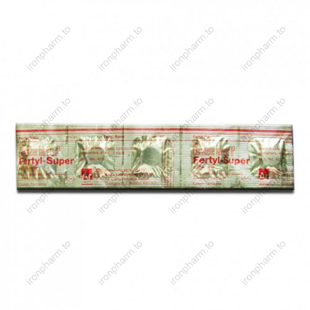 Fertyl-Super 100 mg - Clomiphene - Ar-Ex Laboratories Pvt. Ltd. Fertyl-Super 100 mg - Clomiphene - Ar-Ex Laboratories Pvt. Ltd.