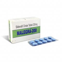 Malegra 200 mg  with Bitcoins
