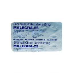 Malegra 25 mg  with Bitcoins