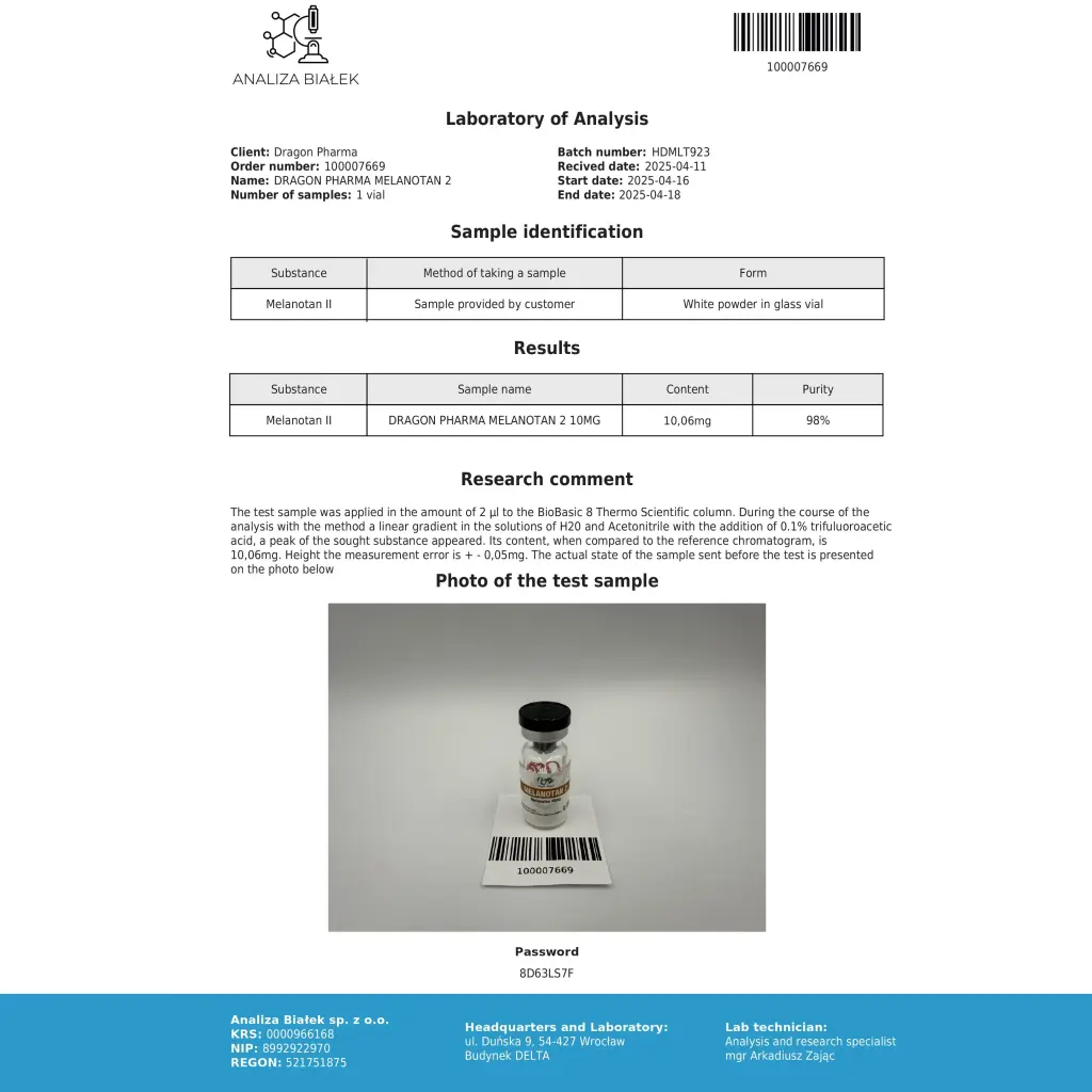 Melanotan II 10mg Melanotan II 10mg