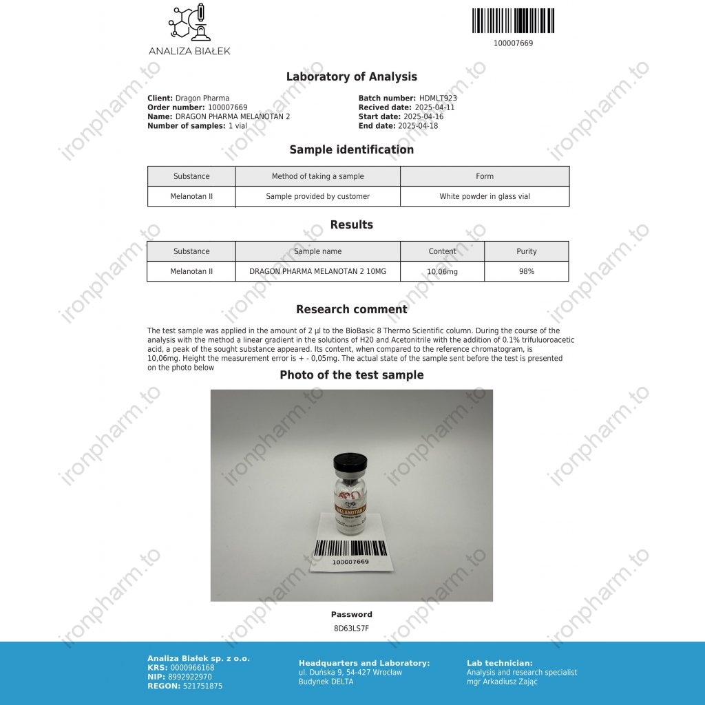 Melanotan II 10mg Melanotan II 10mg