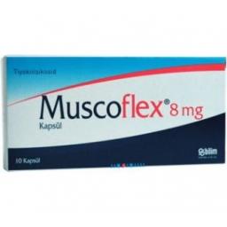 Muscoflex 8 mg - Thiocolchicoside -  Bilim Pharmaceutic, Turkey