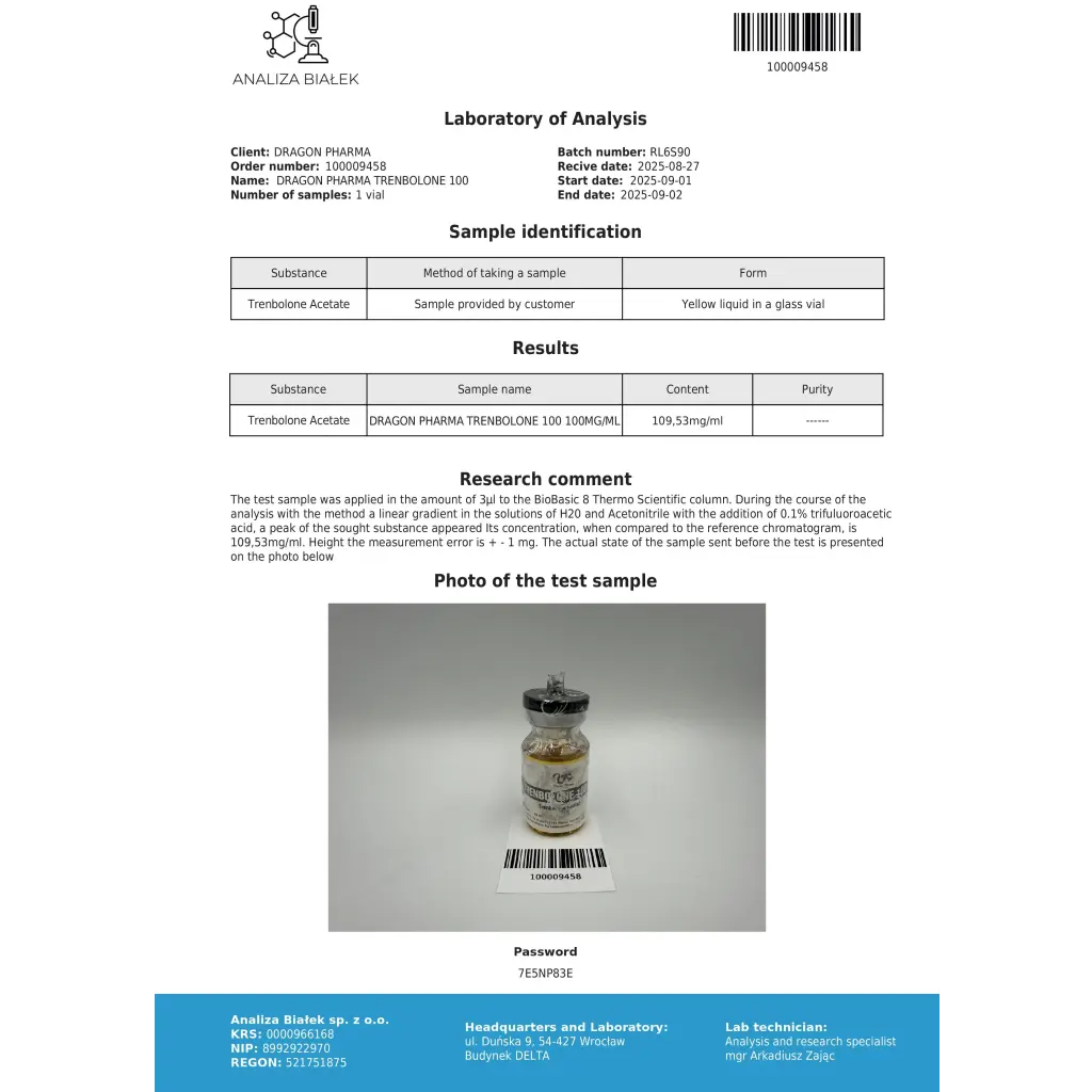 Trenbolone Acetate 100