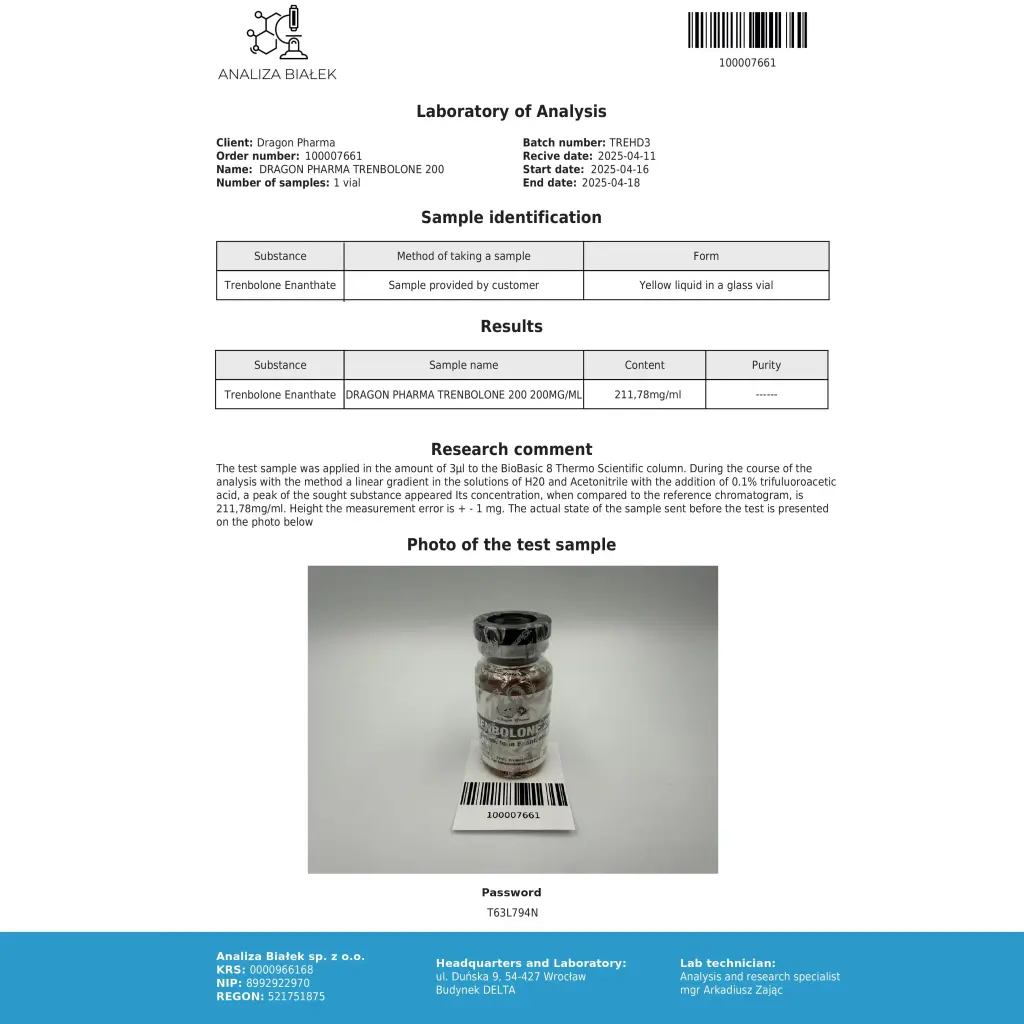 Trenbolone Enanthate 200 Trenbolone Enanthate 200