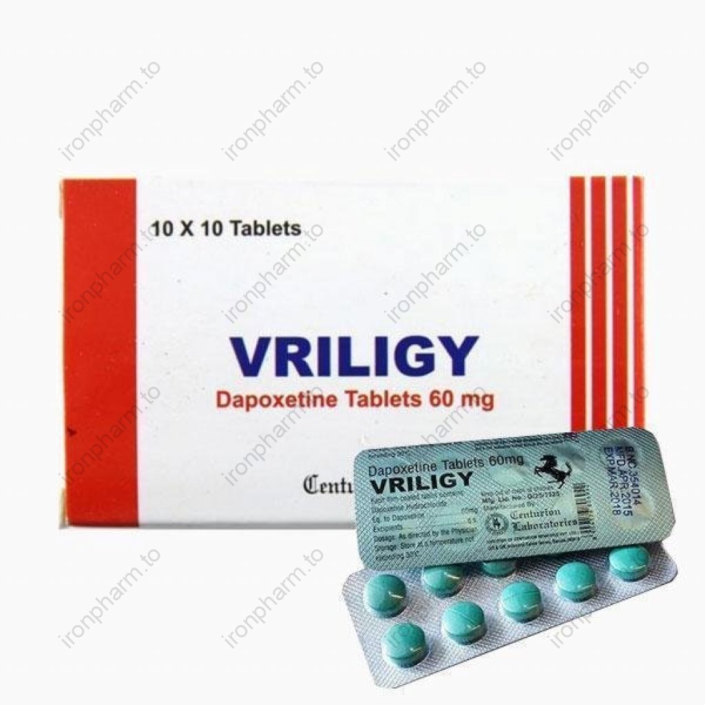 Vriligy 60 mg - Dapoxetine - Centurion Laboratories Vriligy 60 mg - Dapoxetine - Centurion Laboratories